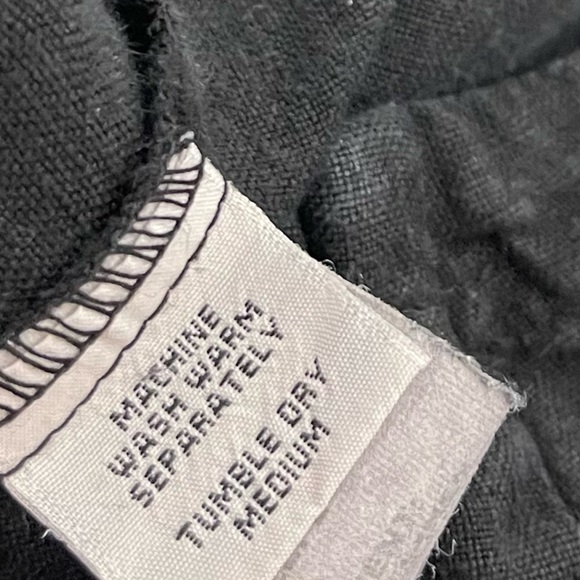 cut loose Skirts Cut Loose 0 Linen Black A Line Flare Midi Skirt